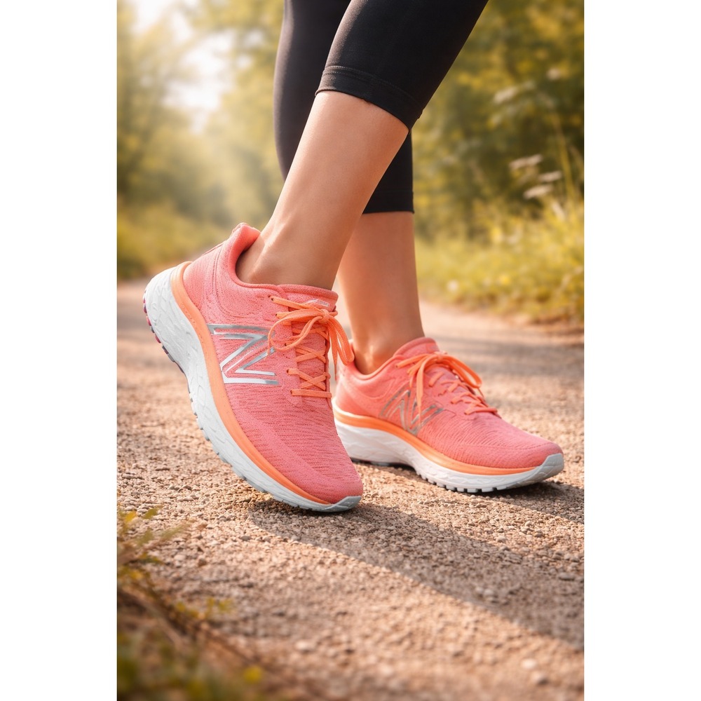 New Balance Fresh Foam X Kaiha Road Running Shoes Coral Pink Womens 10 Athletic